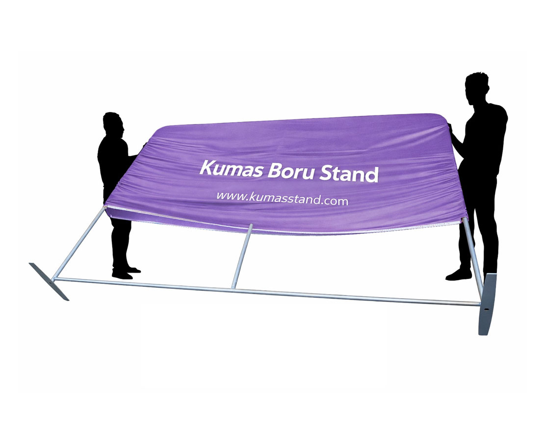 Kumas Stand Boru Pano 85x200 - Görsel 5